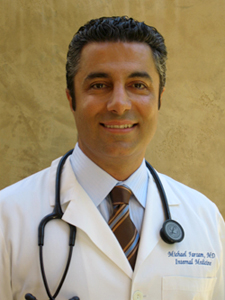 Portrait of Dr. Michael Farzam, MD, house call urgent care physician in Van Nuys